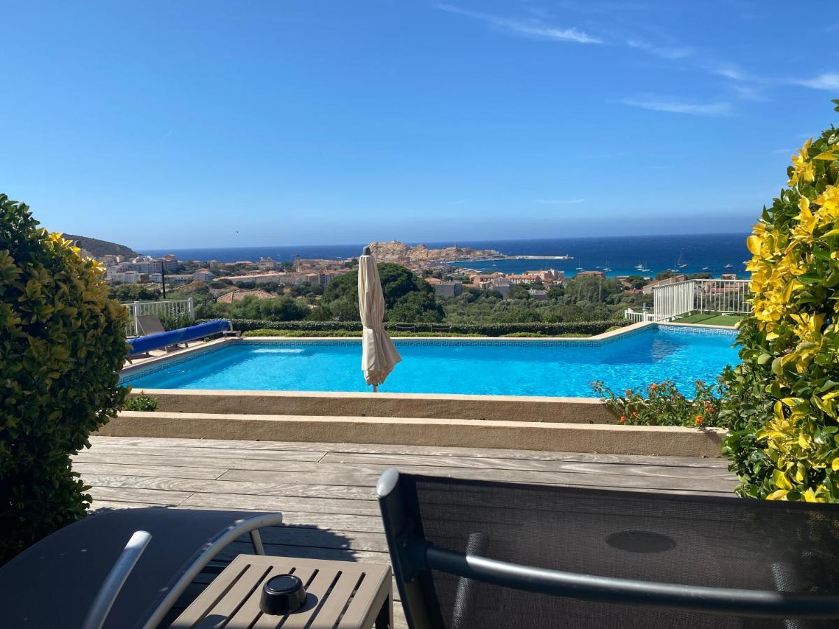 Hotel Funtana Marina LʼÎle-Rousse Eksteriør bilde