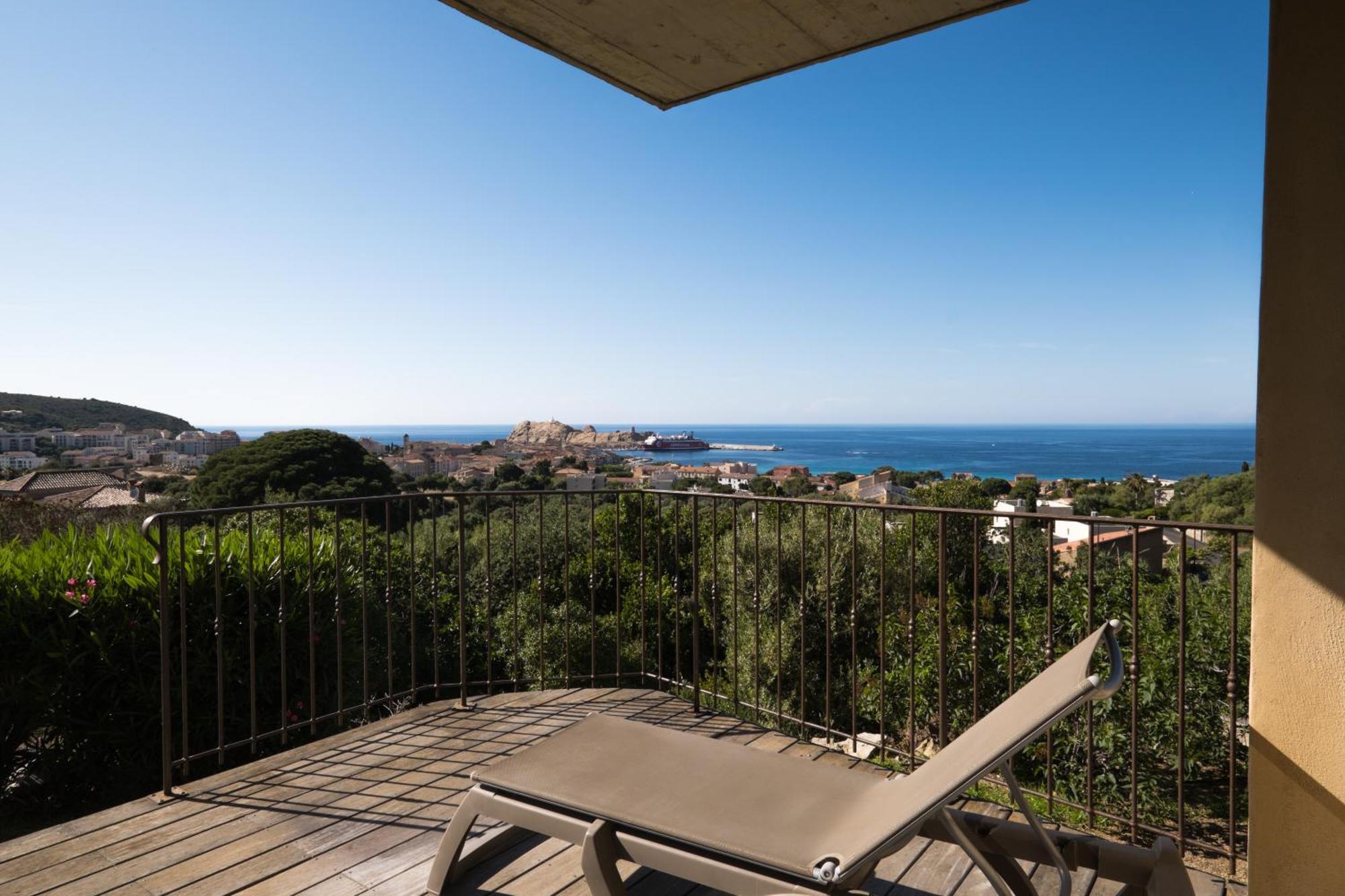Hotel Funtana Marina LʼÎle-Rousse Eksteriør bilde